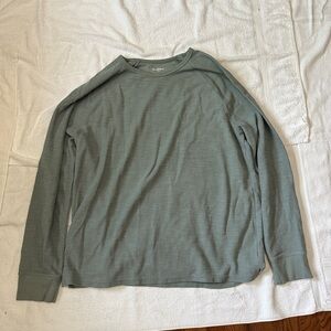Men's Green Long Sleeve Shirt